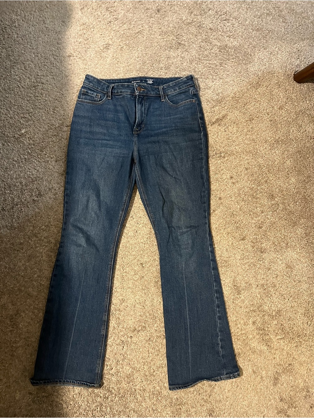 Old Navy Dark Blue Wide Leg Jeans